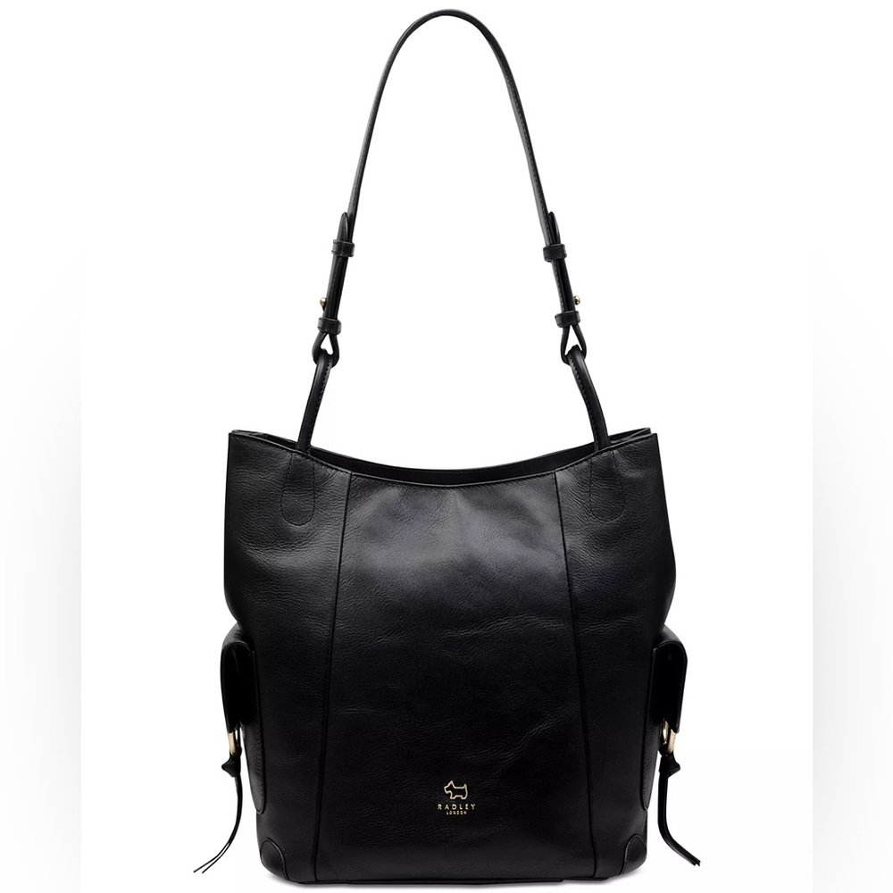 RADLEY LONDON Black Leather Hobo Bag